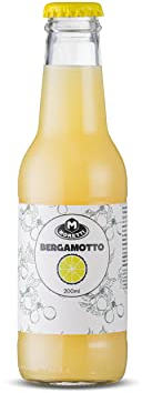 Moretti® Jus de Bergamote 100% Pur de Calabre | Sans Sucres | Sans Conservateurs | Le Remède Naturel pour une Digestion Saine | Cholestérol Équilibré | 1 bouteille de 200 ml