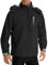 Lo.gas Herren Regenjacke wasserdicht mit Kapuze ，Regenmantel für Radfahren Regenmantel für Radfahren Laufen Windbreaker Allwetter Schwarz,M