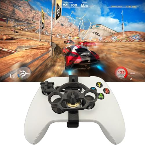 Replacement Mini Racing Steering Wheel for Xbox Series X/S Controller 3D Printing Racing Games Mini Steering Wheel Replacement