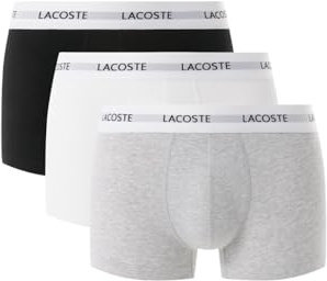 Lacoste Herren Boxershorts 5H3401, Männer Untershose,Pants,Shorts,Unterwäsche,Basic,kurz,Regular Fit