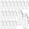 YFNVH 20 Pack Plastic Water Bottle Bulk for Kids 500ml Clear Sports Water Bottles Leakproof Reusable Wide Mouth Drink Bottles for School Gym Outdoor Travel Camping Fitness