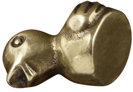 COOPHYA Figurine Di Anatra in Ottone Statue Di Animali Retrò Scultura Di Anatra in Rame Artigianato Di Animali Decorazioni Per La Casa Per La Festa Di Nozze Di Anniversario