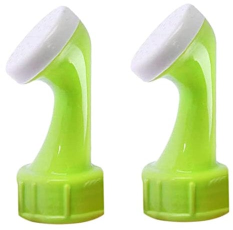 Eyccier Bottle Top Sprinkler Waterers Garden Watering PVC Head Plant Irrigation Attachments for Plastic Bottles 2PCS