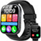 OUKITEL Smartwatch Herren Damen, 1.91 Zoll Touchscreen Smart Watch mit Telefonfunktion, 140+ Sportmodi Fitnessuhr IP68 Wasserdicht, Sportuhr mit Puls-Schlaf-Monitor Schrittzähler, Uhr für Android iOS