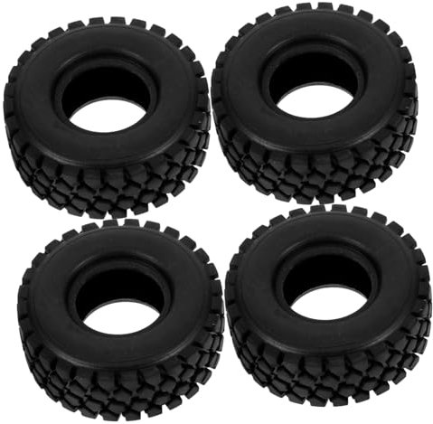 VICASKY 4stücke Gummiwheels Für Spielzeugautos Für Bastelprojekte Kinderfreundlich Robust Und Langlebig Zum Zusammenbauen Von Miniaturfahrzeugen