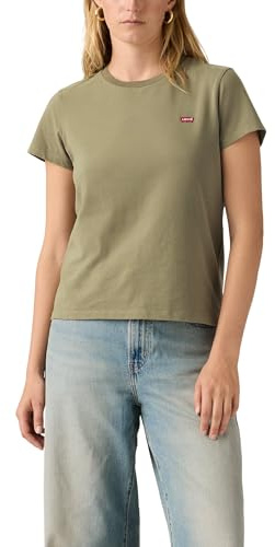 Levi's Perfect Tee Deep Lichen Green Cotton
