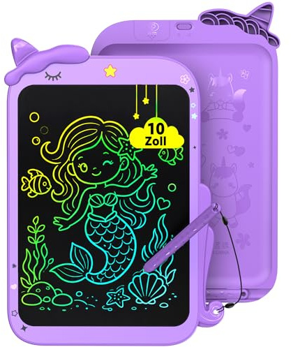ORSEN Toys for 3 4 5 6 7 8 Year Old Boys Girls Gifts, LCD Writing Tablet 10inch Kids Toys Doodle Board, Dinosaur Drawing Pad for Kids 3 4 5 Year Old Boy Girl Birthday Gifts (Puple)