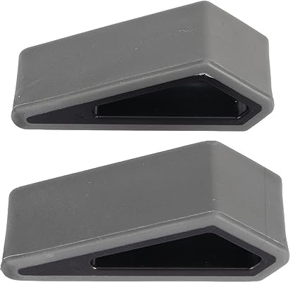 Segrehy Mini Portable Laptop Stand Ergonomic Design Prevents Deformation Stable Cooling Stand for Home Office Black 2pcs 7.5 x 2.7cm