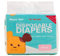 Mayco Bell 10 Stücke Hund Menstruationswindel Einweg Weibliche Packungen Menstruation Pads Papier Windeln Welpen Shorts Unterwäsche Panty (M (Taille 23,8-41,5 cm), Gewicht 4-6 kg)