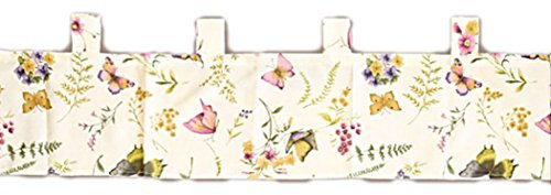 Küche und mehr - Bistrogardine m. Schlaufen ''Schmetterling'' (30/150)