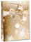 Bambelaa! 12 Stück Geschenktüten Weihnachten Geschenktaschen Groß Papiertüten Weihnachtstüten 157 g Papier Gold Glänzend (Ca. 25x8,5x34,5 cm)