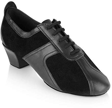 Ray Rose Damen Trainerschuhe 410 Breeze - Obermaterial: Leder/Veloursleder - Farbe: Schwarz - Größe: UK 3