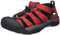 KEEN Newport H2 - Bebé, Sandalias para Unisex bebé, Rojo (Ribbon Red/Gargoyle), 19 EU