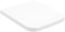 Villeroy & Boch Finion WC-Sitz, Toilettendeckel mit Absenkautomatik, abnehmbarer Toilettensitz aus bruchsicherem Duroplast, Klodeckel Original Ersatzteil, rechteckig, Stone White, matt
