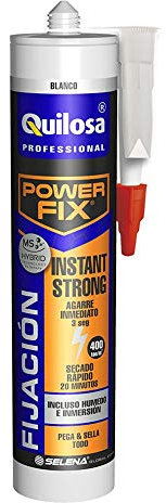 Cola e Veda Branco 430gr - PowerFix - 39107 -Quilosa