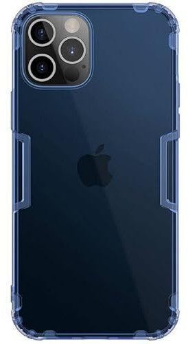Nillkin - iPhone 12 Pro Max case - natural TPU case - back - dark blue