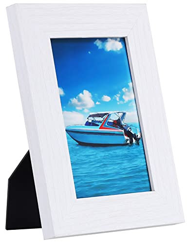 ecosa Bilderrahmen 10x15 cm | Fotorahmen | Picture Frame Photo Frame | Bilder Rahmen rechteckig quadratisch | Passepartout | Foto Rahmen | Holz Rahmen | Wandmontage | Bilderrahmen Collage