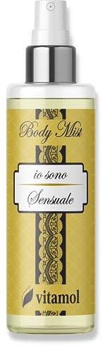 Vitamol Body Mist I am Sensual Parfümiertes Wasser Feuchtigkeitslotion Körperduft 200 ml.