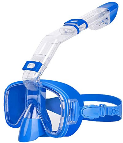 Opurtdor Maschera Snorkeling Maschera Subacquea Adulti Maschera e Boccaglio Snorkeling Maschera Subacquea Maschera Mare Boccaglio Snorkeling Set da Snorkeling con Boccaglio Unisex Adulto