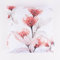 SCHÖNER LEBEN. Outdoor Kissen Protea Blumen weiß rosa orange altgrün 45x45cm