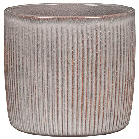 Scheurich Solido Linea Pot de fleurs en céramique, couleur océan, 21,2 cm de diamètre, 19,3 cm de haut, 5,6 l de vol.