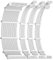 Okinos 16AWG PSU Cable Extension, Soft Braided Cable Extension PC, 1x24Pin ATX / 1x8Pin(4+4) EPS / 2x8Pin(6+2) PCI-e PSU Extension Cable Kit, 30cm with Combs, White