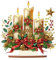 Starnearby DIY Diamond Painting Weihnachten Tisch Deko, 5D Diamant Painting Weihnachten Neu, Diamond Painting Weihnachtskerzen Stehend Kunst Set für Anfänger Hausgeschenk Deko