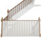 2M Treppenschutznetz Kinder Sicherheitsnetz Balkonschutz Netz Fallschutz Baby treppenschutz Schutznetz Treppe Robustes Treppenschutznetz für Balkon und Treppen Sicherheit(Weiß)