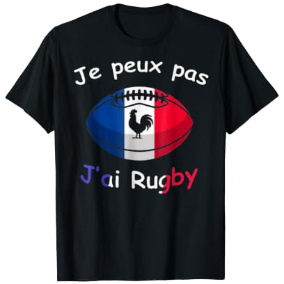 Je Peux Pas J'ai Rugby - Cadeau De Joueur de Rugby T-Shirt