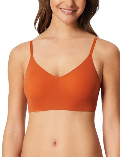 Schiesser Damen Bustier Spaghettiträger mit herausnehmbaren Pads - Invisible Soft
