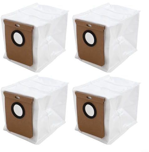 Staubsaugerbeutel für Kärcher RCV 5 Plus 4/10 Pack für optimale Staubaufnahme und einfache Verwendung beim intelligenten Kehren und Wischen (4er-Pack)