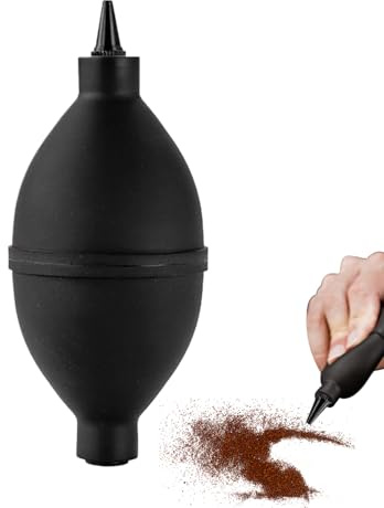 Bohany Soffiatore D'aria Manuale Per Polvere | Soffiatore Per Obiettivi Della Fotocamera Con Presa D'Aria - Strumento Di Pulizia Manuale Per Sensori Schermi LCD Tastiere Strumenti Musicali Filtri