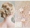 Bridal Hair Pins - 3pcs Fashion Retro Elegant Ladies Pearl Rhinestone Hair Accessories for Wedding Bridal Jewelry Bridal Hair Accessories Headpiece Wedding Accessories (3PCS)