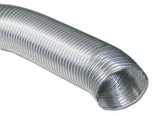 NEU Abluftschlauch Ø100er ALU Universal 5 m Trockner Abzugshaube Nicht brennbar