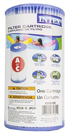 Intex Swimming Pool Easy Set Type A Replacement Filter Pump Cartridge (3 Pack)