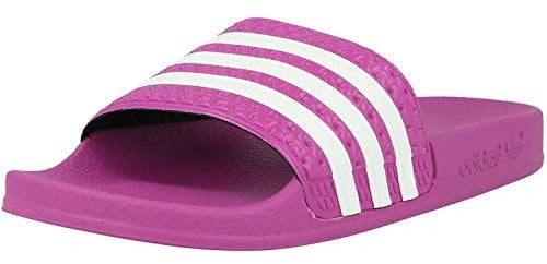 adidas Damen Adilette W Dusch-& Badeschuhe, Pink (Vivid Pink/Vivid Pink/FTWR White Vivid Pink/Vivid Pink/FTWR White), 35.5 EU