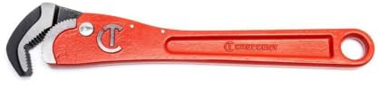 Tool Wrench Pipe Self Adjustable 12 Steel Handle