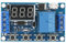 DC 5-30V Pantalla LED Retardo de encendido/apagado Módulo de relé Disparador Ciclo Retardo Temporizador Interruptor Compatible con fuente de alimentación Micro USB 5.0V