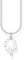 Thomas Sabo Damen Halskette Palme 925 Sterlingsilber, 38-45 cm Länge