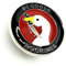 Metall-Anstecknadel mit Aufschrift Be Goose Do Crime Bad Duck, Emaille, Metall