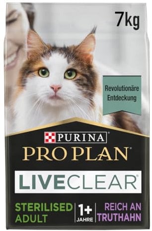 Pro Plan PURINA PRO PLAN LIVECLEAR STERILISED ADULT reich an Truthahn