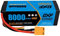 DXF 4S 8000mAh 15.2V 130C High Capacity Hard Case for Lipo Batteries with XT90 Plug for RC Car 1:8 Scale RC Aeroplane with Multiple Rotors RC Helicopter RC Boat