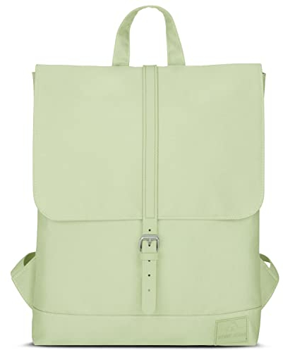 Johnny Urban Rucksack Damen - Mia - Schlanke Tasche mit Laptopfach - Aus Recyceltem PET - 7L - Wasserabweisend - Lime