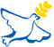 6st Premium Aufkleber Friedenstaube Ukraine Frieden Stand with Ukraine Fahne Autoaufkleber Peace Flagge no war Sticker für Auto Handy Laptop (Design 8)