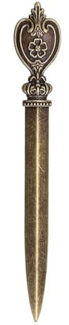 Cyrank Brieföffner, Metall Brieföffner, Retro-Umschlagöffnermesser, Retro Umschlag Express Datei Letter Opener, Messer Umschlagöffner Messer Letter Opener, Handschneider, Briefumschlag-Brieföffner