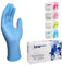 MUNTRADE Guantes Desechables de Vinilo, 100 unidades/caja, Sin Polvo, Guantes de Vinilo, Guantes Desechables (XL, Azul)
