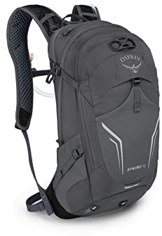 Osprey Syncro 12L Herren Wanderrucksack mit Hydraulikspeicher, Kohlegrau