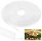 PATIKIL Silicone Tube Sleeve, 33ft/10Meter 10mm Flexible LED Channel IP67 Waterproof Protection Cover LED Silicone Channel System for 3528/5050/5630/3014 Led Strip Lights