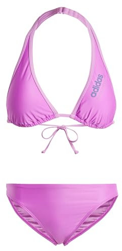 adidas Damen Halterneck Bikini, Purple Burst/preloved Purple, XL