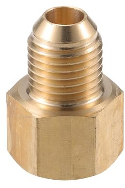 VekAuto Hochdruckreiniger-Anschluss, G1/4 auf M14x1.5 männlicher und weiblicher Adapter aus Messing Schraubenschlauchanschluss Universal für Hochdruckreiniger Messing Kupferton